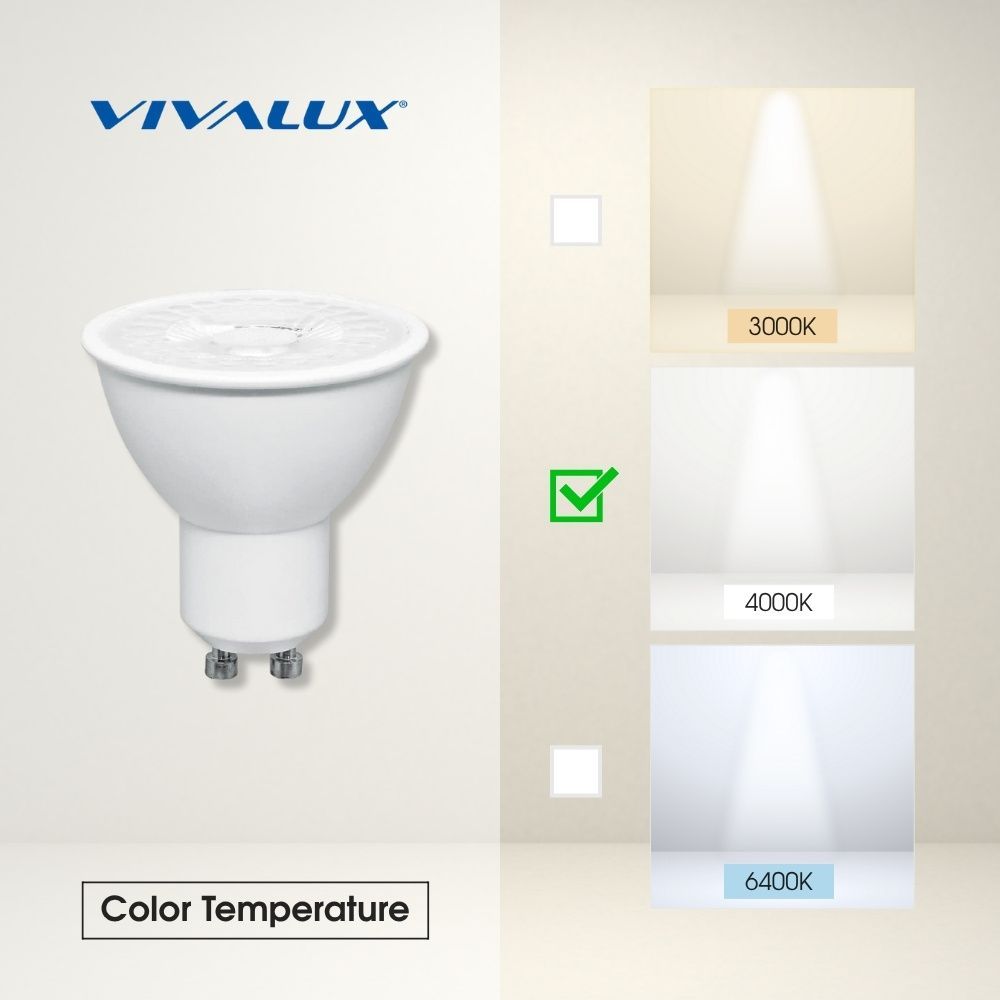 LED ЛАМПА PROXI LED ∙ JDR ∙ 5W ∙ 425LM ∙ GU10 ∙ 4000K / 003580