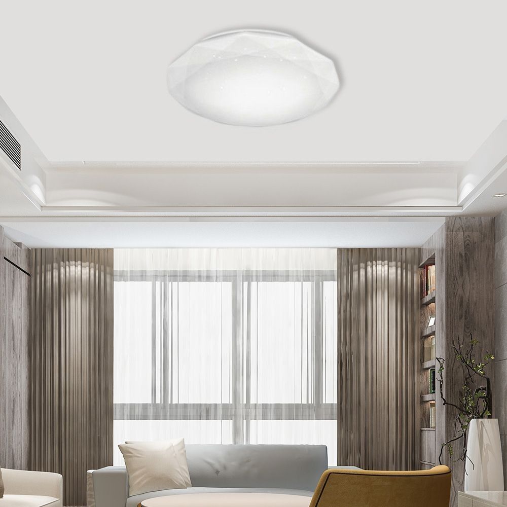 МУЛТИФУНКЦИОНАЛНА ПЛАФОНИЕРА JEWEL LED ∙ 60W ∙ 3000-6400K / 004290