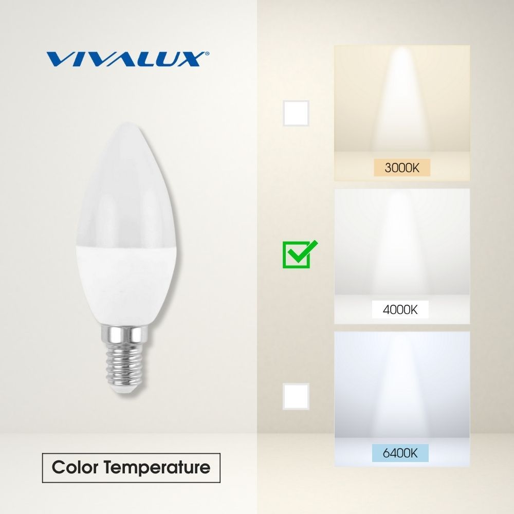 LED ЛАМПА MAX LED ∙ 8W ∙ 806LM ∙ E14 ∙ 4000K / 004457