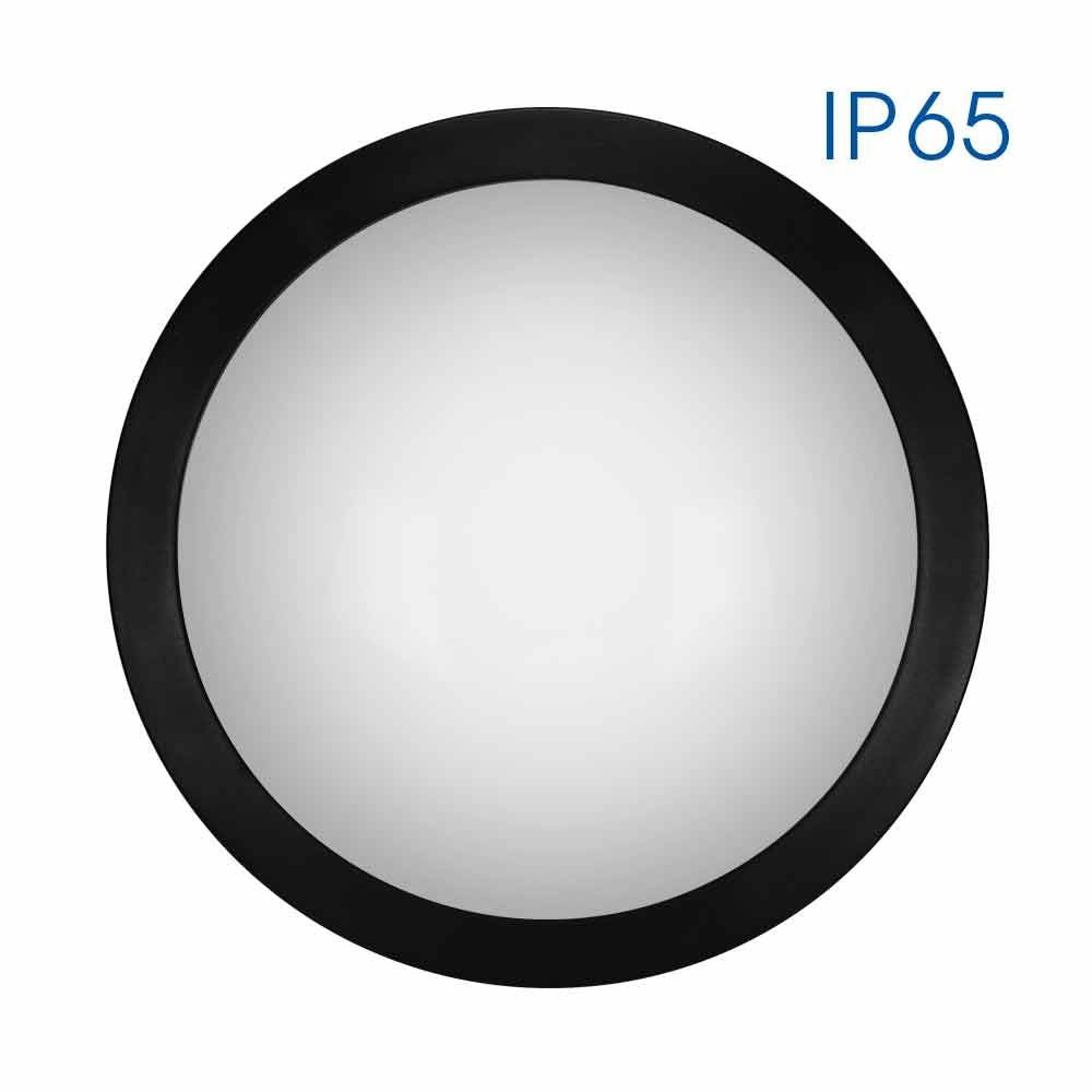 LED ПЛАФОНИЕРА MEZZO/R LED ∙ 18W ∙ ЧЕРЕН ∙ 4000K ∙ IP65 / 00