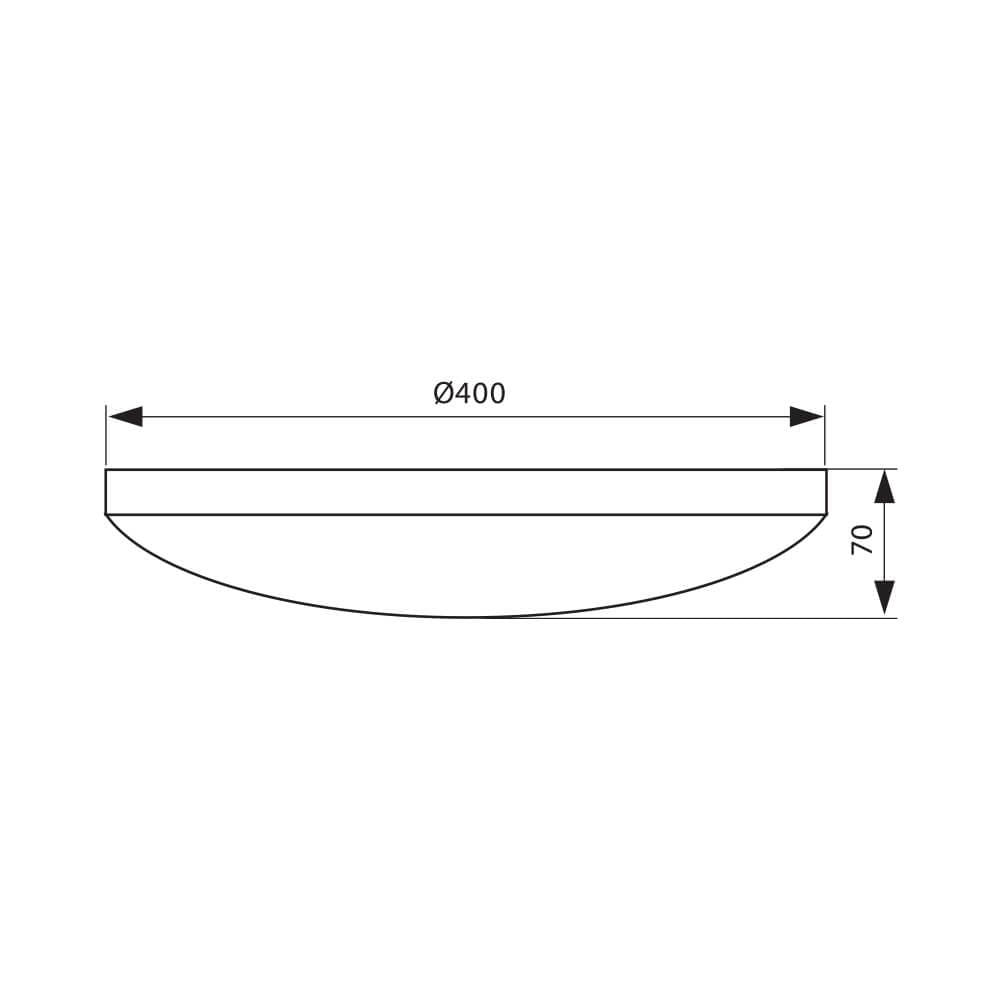 LED ПЛАФОНИЕРА NINA LED ∙ 36W ∙ 4000K / 004422