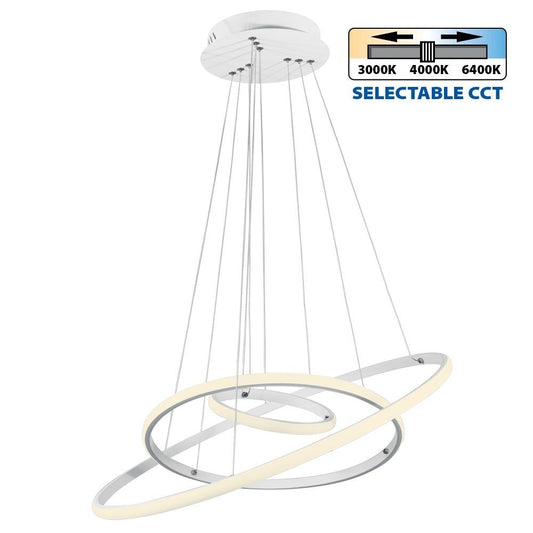 LED ПОЛИЛЕЙ CITY LED ∙ 58W ∙ CCT-SWITCH ∙ 3000K-4000K-6400K / 004408