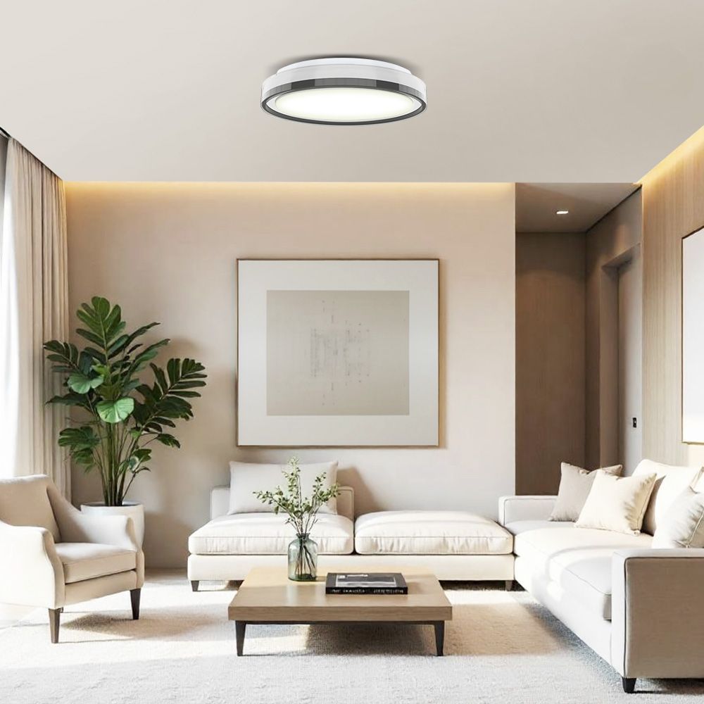 LED ПЛАФОНИЕРА С ДИСТАНЦИОННО УПРАВЛЕНИЕ PLEADA LED ∙ 36W ∙ RGB ∙ 3000-6000K / 004815