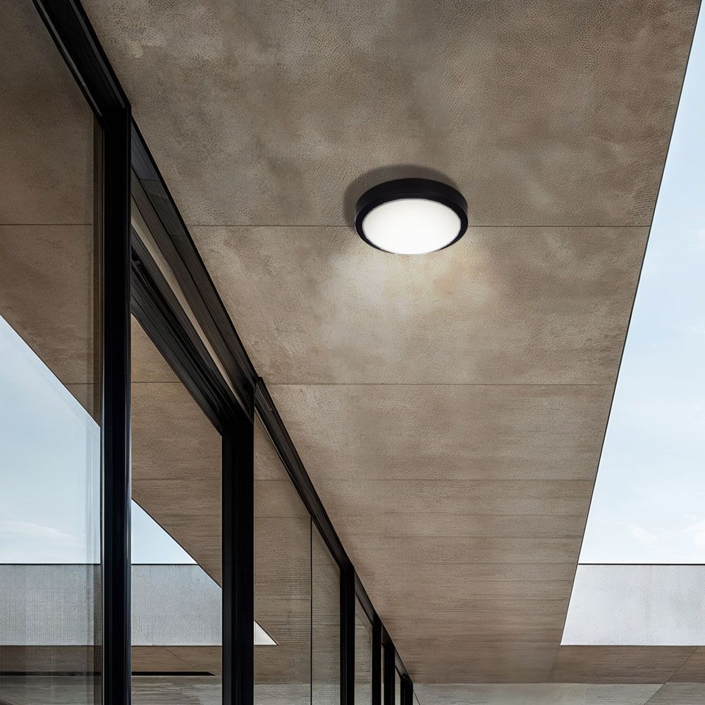 LED ПЛАФОНИЕРА MEZZO/R LED ∙ 18W ∙ ЧЕРЕН ∙ 4000K ∙ IP65 / 00