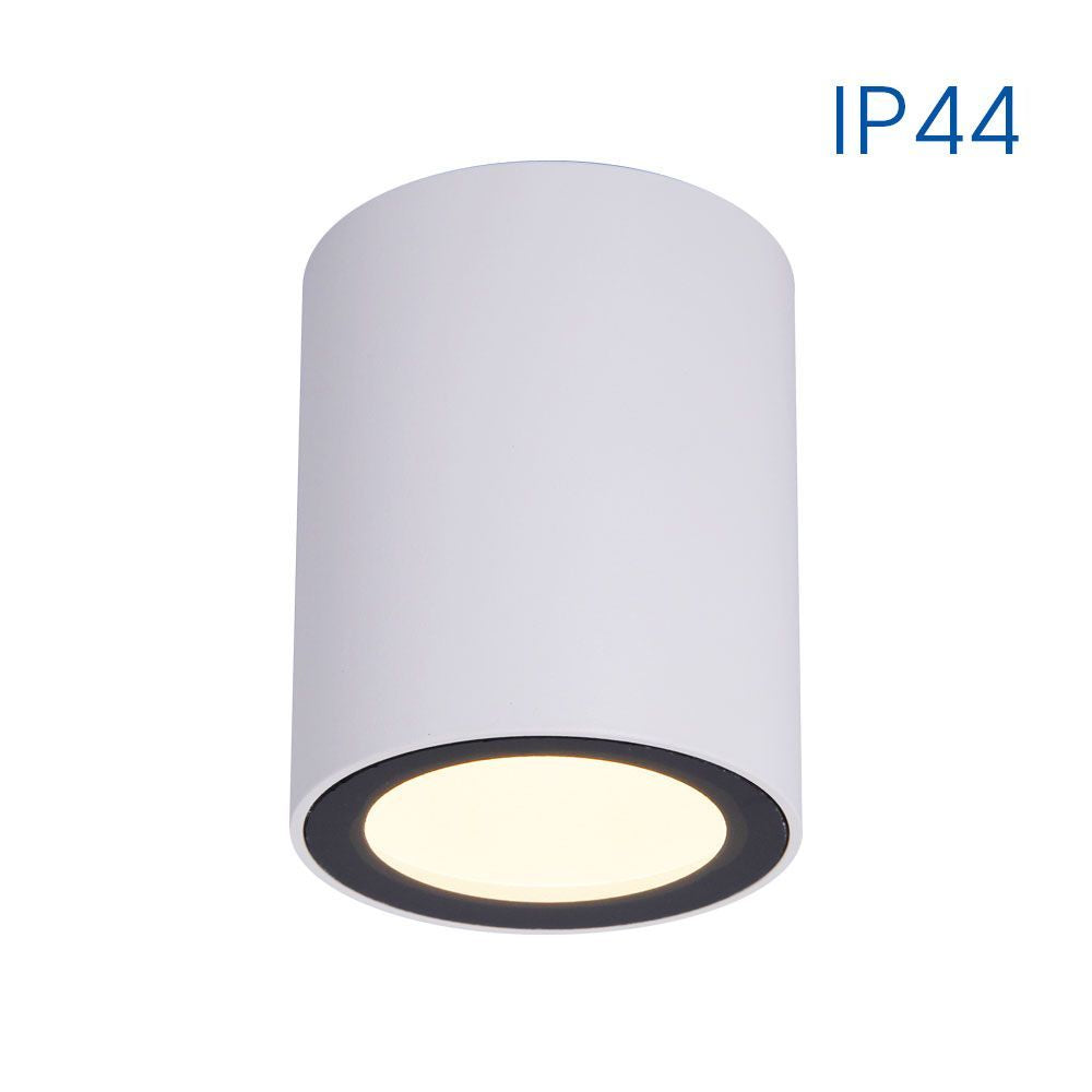 ЛУНА ЗА ВЪНШЕН МОНТАЖ LENA ∙ DL728 ∙ GU10 ∙ БЯЛ ∙ IP44 / 004857