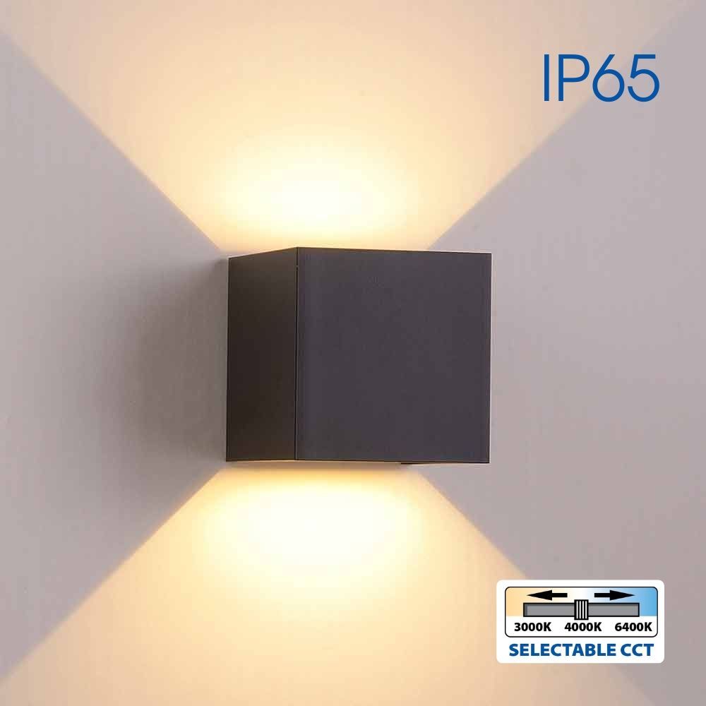 ФАСАДНО ОСВЕТИТЕЛНО ТЯЛО STARK LED ∙ 2 X 3W SQ ∙ 3000K-4000K-6400K ∙ IP65 / 004625