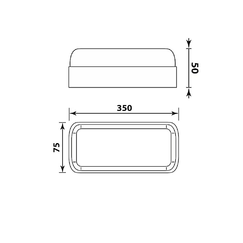 ВЛАГОЗАЩИТЕНА ПЛАФОНИЕРА HAVANA LED ∙ 12W ∙ 4000K ∙ IP44 / 004278