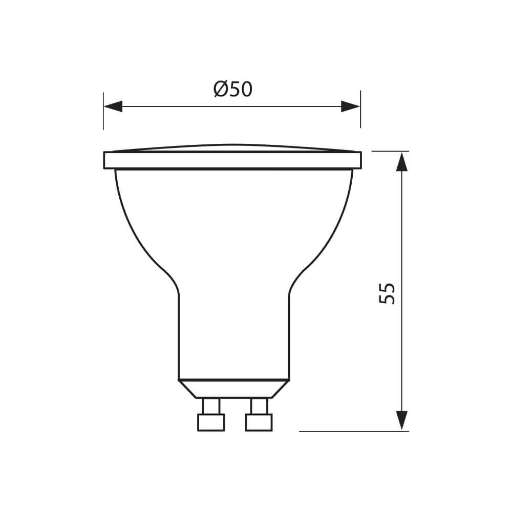 LED ЛАМПА BETA LED ∙ JDR ∙ 3W ∙ 250LM ∙ GU10 ∙ 6400K / 003940