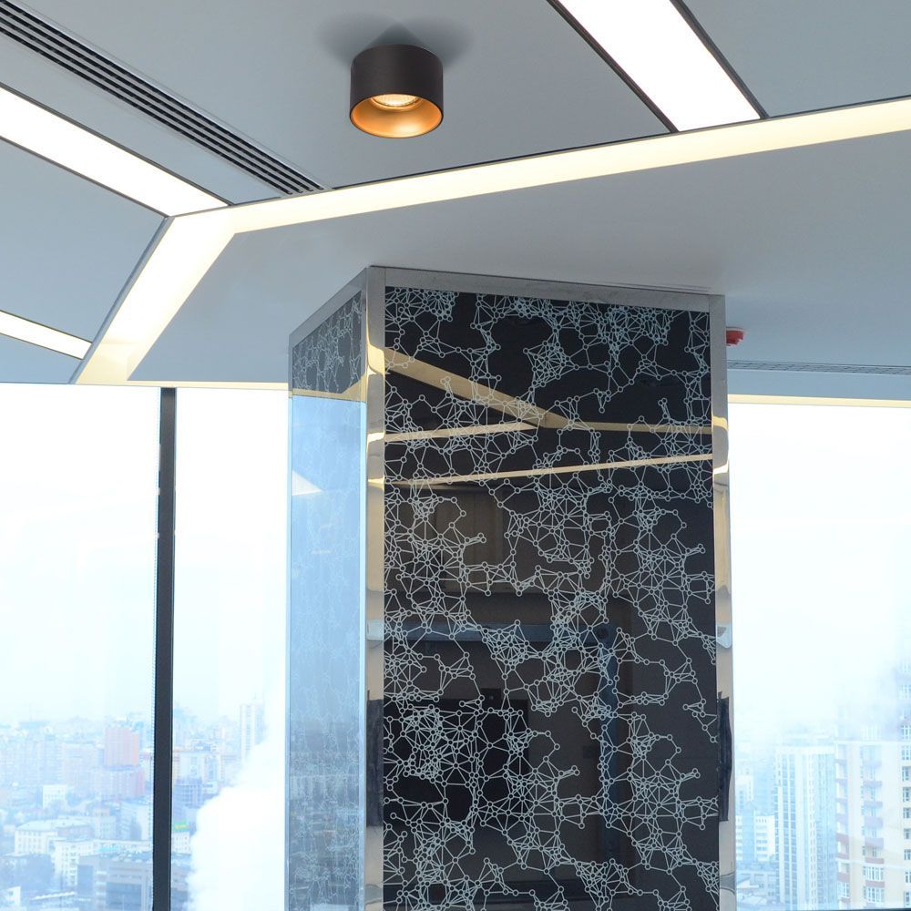 ЛУНА ЗА ВГРАЖДАНЕ POLLA ∙ SL513 ∙ G5.3 ∙ ЧЕРЕН/ЗЛАТО / 004699