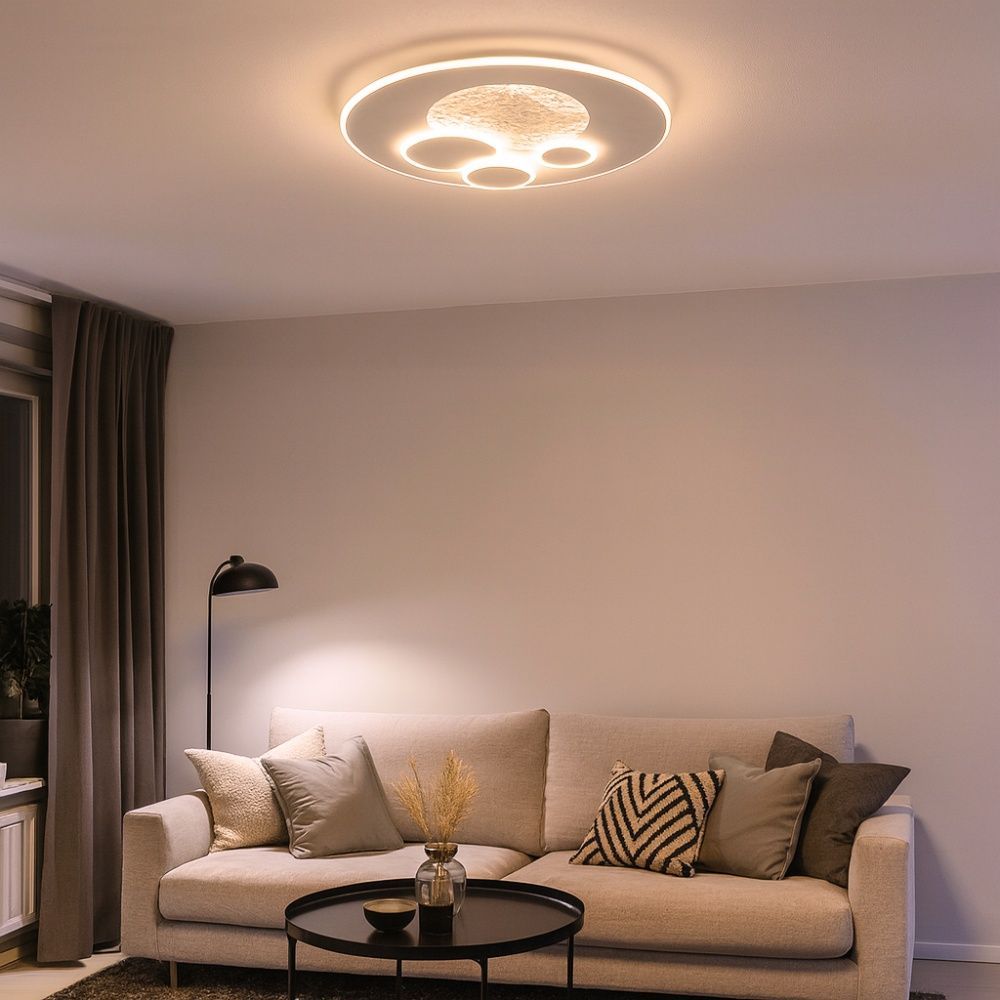 МУЛТИФУНКЦИОНАЛНА LED ПЛАФОНИЕРА С ДИСТАНЦИОННО ALIS LED ∙ 64W ∙ CCT ∙ 3000-6000K / 005173