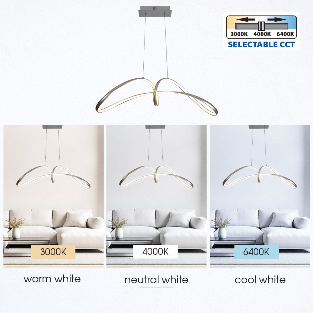 LED ПОЛИЛЕЙ ANGEL LED ∙ 41W ∙ CCT-SWITCH ∙ 3000K-4000K-6400K / 004612