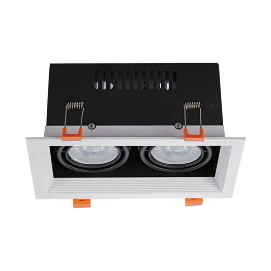 ПОДВИЖНА ЛУНА ЗА ВГРАЖДАНЕ NEXT ∙ 2 X GU10 ∙ БЯЛА / 004271