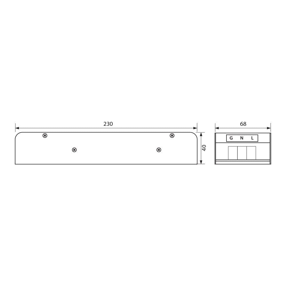 ПОНИЖАВАЩО LED ЗАХРАНВАНЕ PSD ∙ 360W ∙ IN 240V OUT 24VDC / 004980