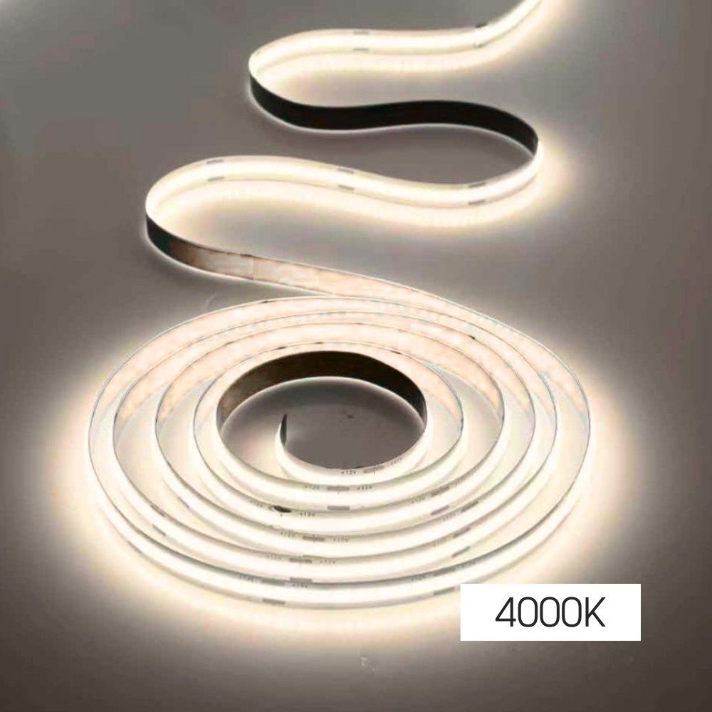 LED ЛЕНТА ELIT LED 11w/m ∙ 320 COB ∙ 24VDC ∙ 4000K ∙ 5М / 004690