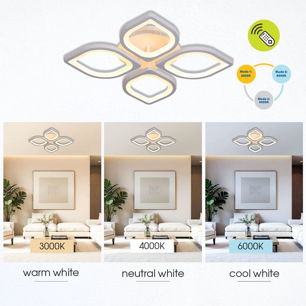 МУЛТИФУНКЦИОНАЛНА LED ПЛАФОНИЕРА VIKI LED ∙ 60W / 004603