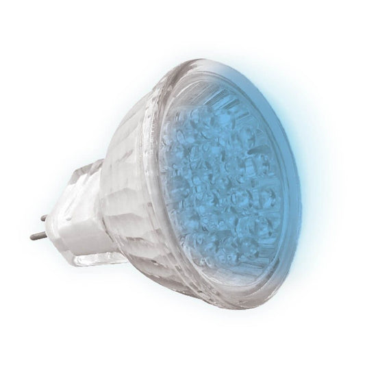 LED ЛАМПА LED20 ∙ MR16 ∙ 1.5W ∙ 12V ∙ G5.3 ∙ СИНЯ / 000132