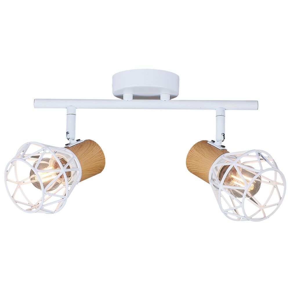 СПОТ FRODO ∙ SP795 ∙ 2XE27 ∙ МЕТАЛ ∙ БЯЛ / 005092