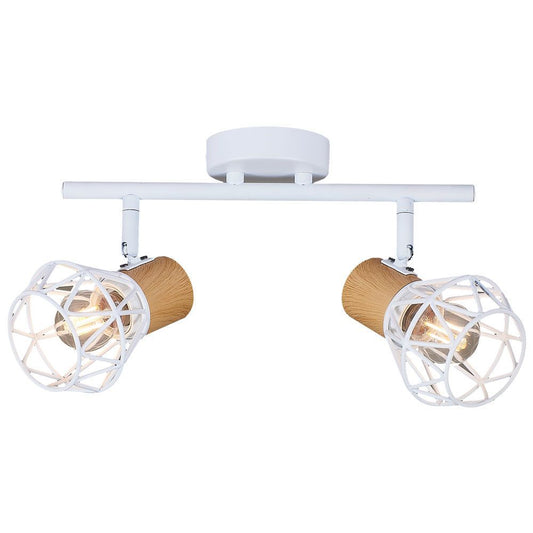 СПОТ FRODO ∙ SP795 ∙ 2XE27 ∙ МЕТАЛ ∙ БЯЛ / 005092