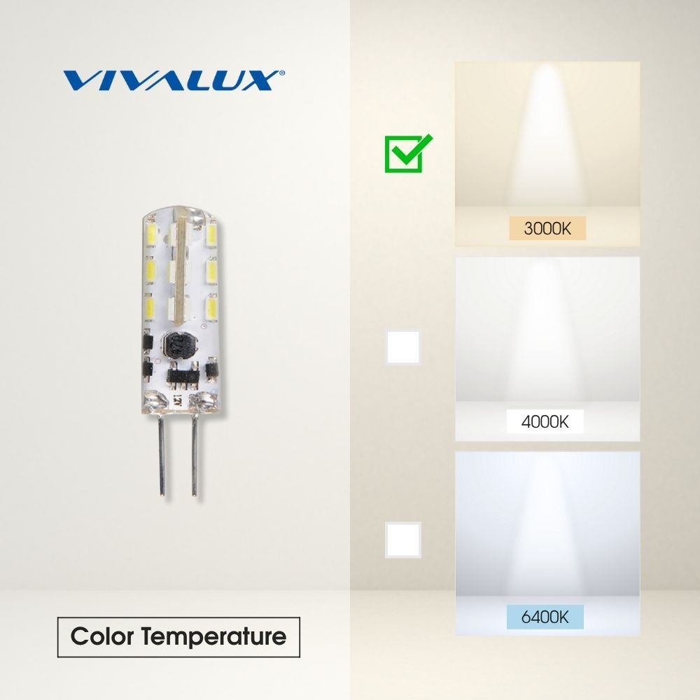 LED ЛАМПА FLOR LED ∙ 1W ∙ 100LM ∙ G4 ∙ 3000K / 003320