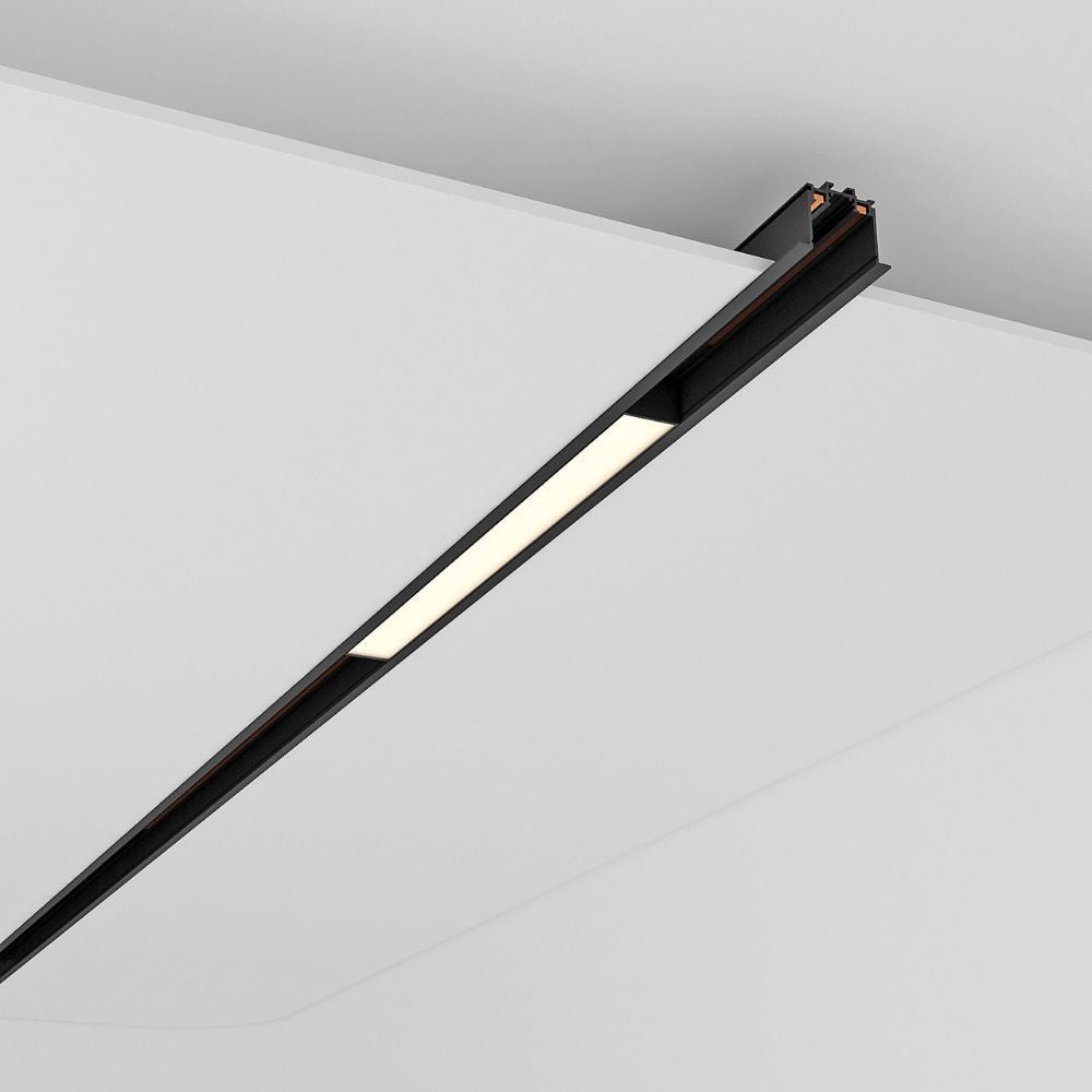 SLIM25 МАГНИТНО LED ОСВЕТИТЕЛНО ТЯЛО ILLUSION LED ∙ 18W ∙ ЧЕРЕН ∙ 3000K / 004900