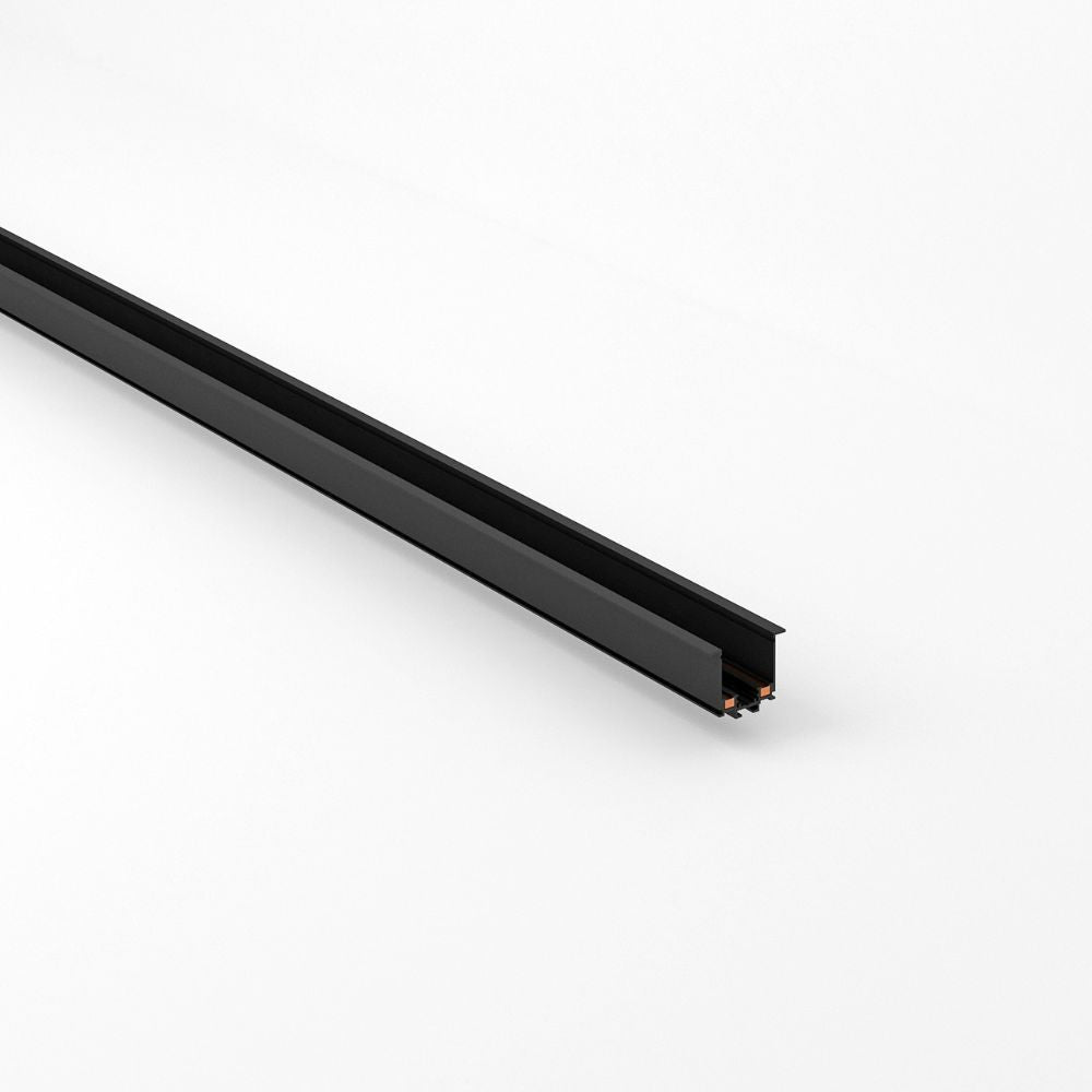 SLIM25 Релса за вграждане InTrack ∙ 1M ∙ Черен