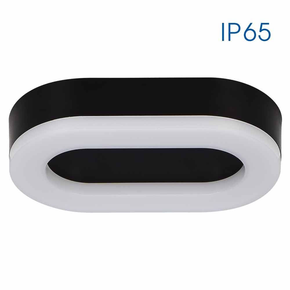 LED ПЛАФОНИЕРА DOLCE/O LED ∙ 11W ∙ ЧЕРЕН ∙ 4000K ∙ IP65 / 004752