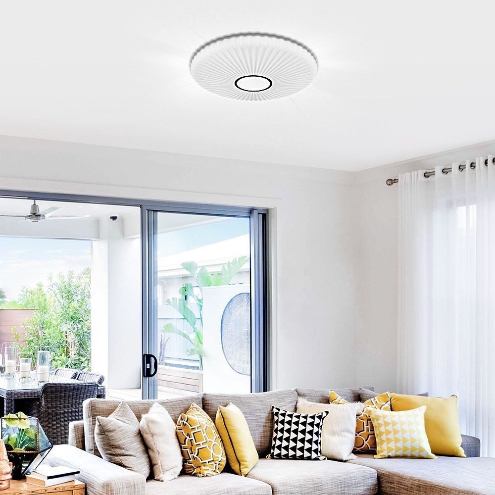 МУЛТИФУНКЦИОНАЛНА LED ПЛАФОНИЕРА С ДИСТАНЦИОННО ZARA LED ∙ 60W ∙ 3000-6400K / 004424