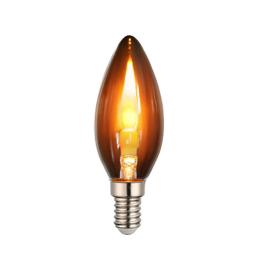 LED филамент лампа GLOW LED ∙ BG35 ∙ 0.6W ∙ 20lm ∙ E14 ∙ 1800K / 005084