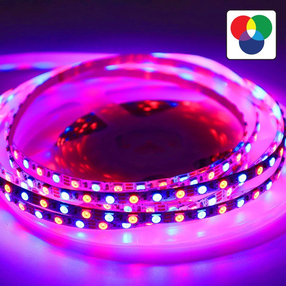 LED ЛЕНТА PIXEL LED ∙ 120 SMD3535 ∙ 24VDC ∙ RGB ∙ 5М / 004975