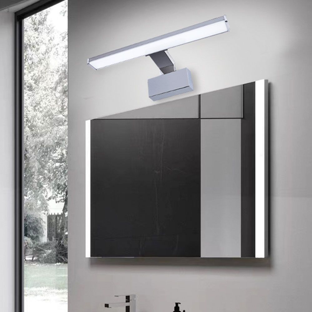 LED ОСВЕТИТЕЛНО ТЯЛО ЗА БАНЯ ARMI LED ∙ 8W ∙ CCT-SWITCH ∙ 3000К-4000K ∙ ХРОМ ∙ IP44 /