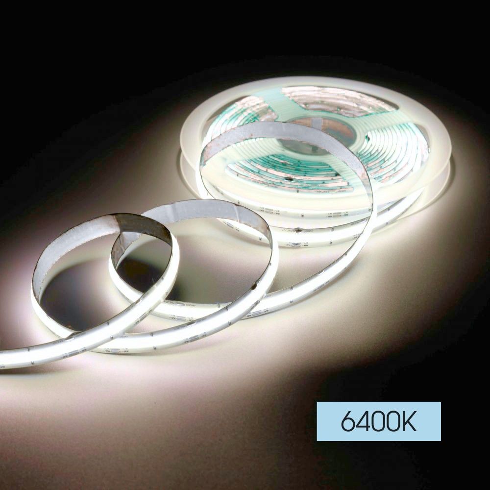 LED ЛЕНТА ELIT LED 11w/m ∙ 320 COB ∙ 24VDC ∙ 6400K ∙ 5М / 004691