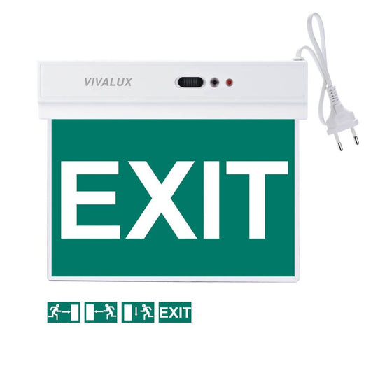 ЕВАКУАЦИОННА LED ТАБЕЛА SALVE LED ∙ 1,8W ∙ LI-ION ∙ 3,7V / 004031