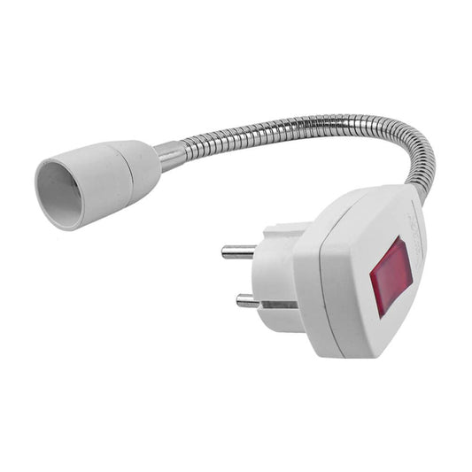 ОСВЕТИТЕЛНО ТЯЛО STECKER ЗА GU10 ∙ ЩЕПСЕЛ И ПРЕКЪСВАЧ / 004420