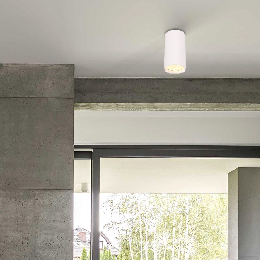 ЛУНА ЗА ВЪНШЕН МОНТАЖ MOLY ∙ DL727 ∙ GU10 ∙ БЯЛ / 004717