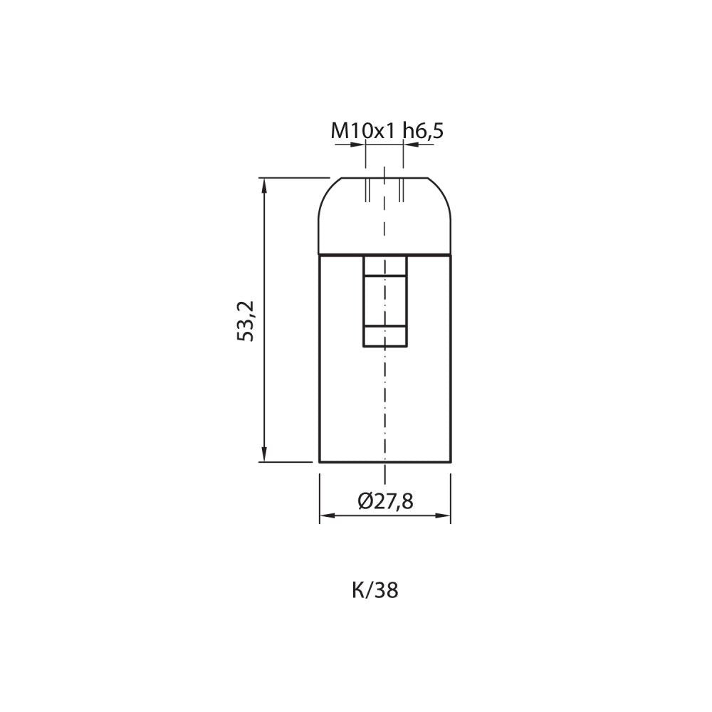 ФАСУНГА ТЕРМОПЛАСТИЧНА K/38/T210/VB / 002701
