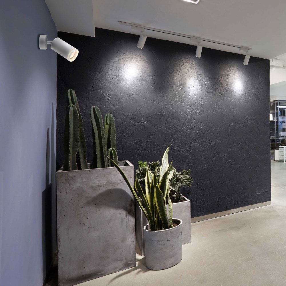 СПОТ ЗА ВЪНШЕН МОНТАЖ KING ∙ SP717 ∙ БЯЛ / 004572