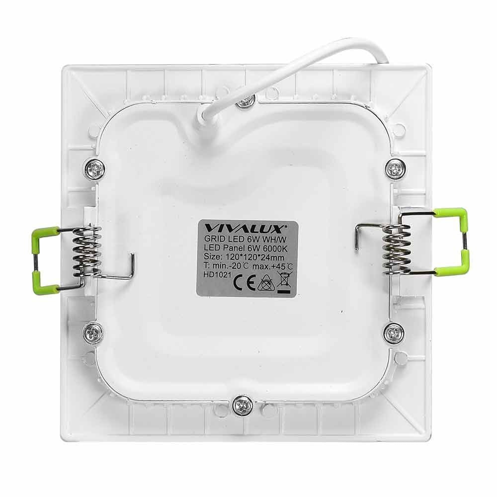 LED ПАНЕЛ GRID LED ∙ 6W ∙ 400LM ∙ БЯЛ ∙ 4000K / 003394