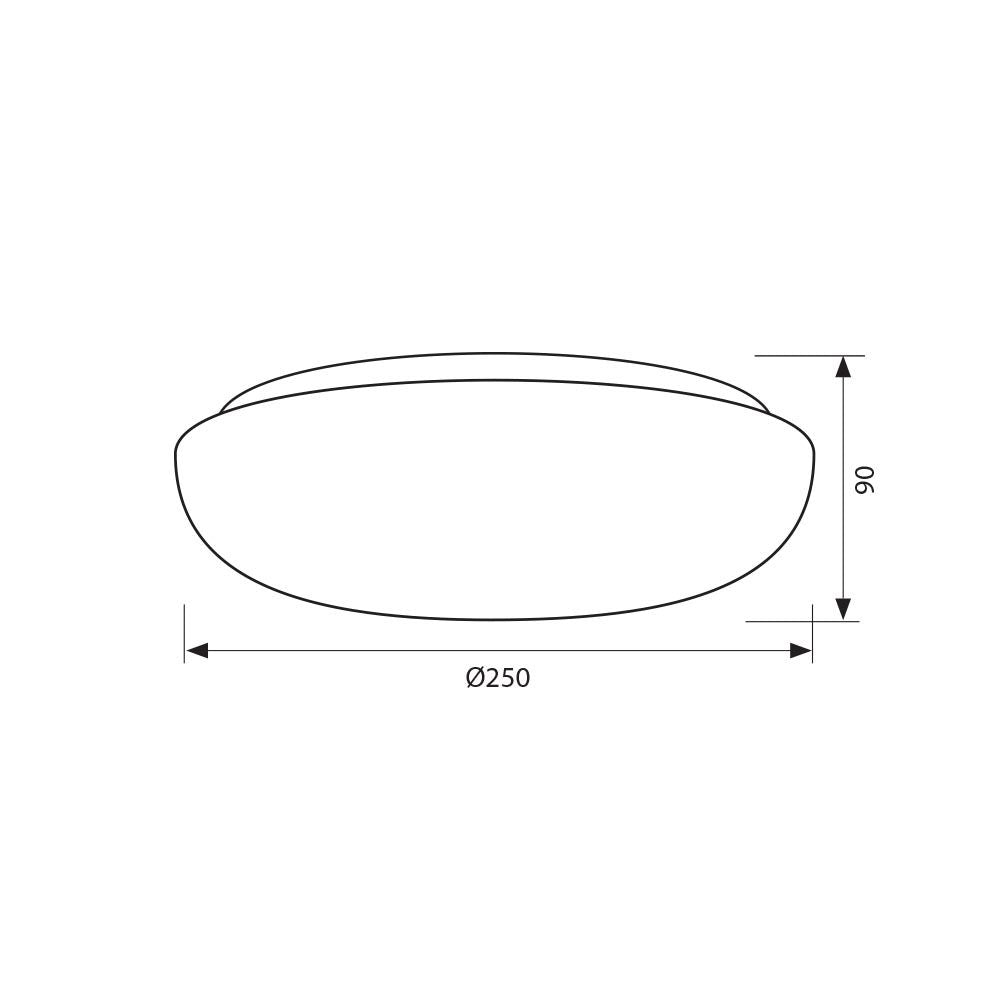 ДЕКОРАТИВНА LED ПЛАФОНИЕРА NUVOLA LED ∙ 12W ∙ 4000K / 003688
