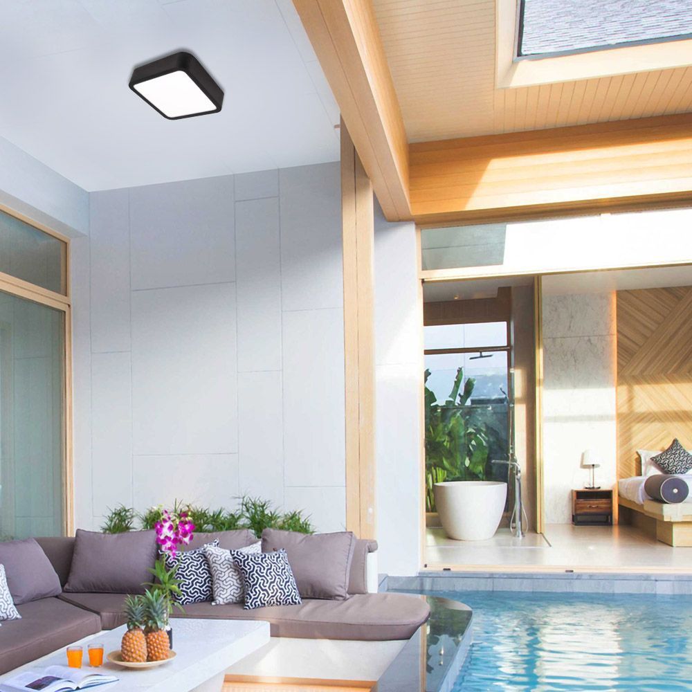 LED ОСВЕТИТЕЛНО ТЯЛО HUGO LED ∙ 24W ∙ ЧЕРЕН ∙ 4000K / 004663