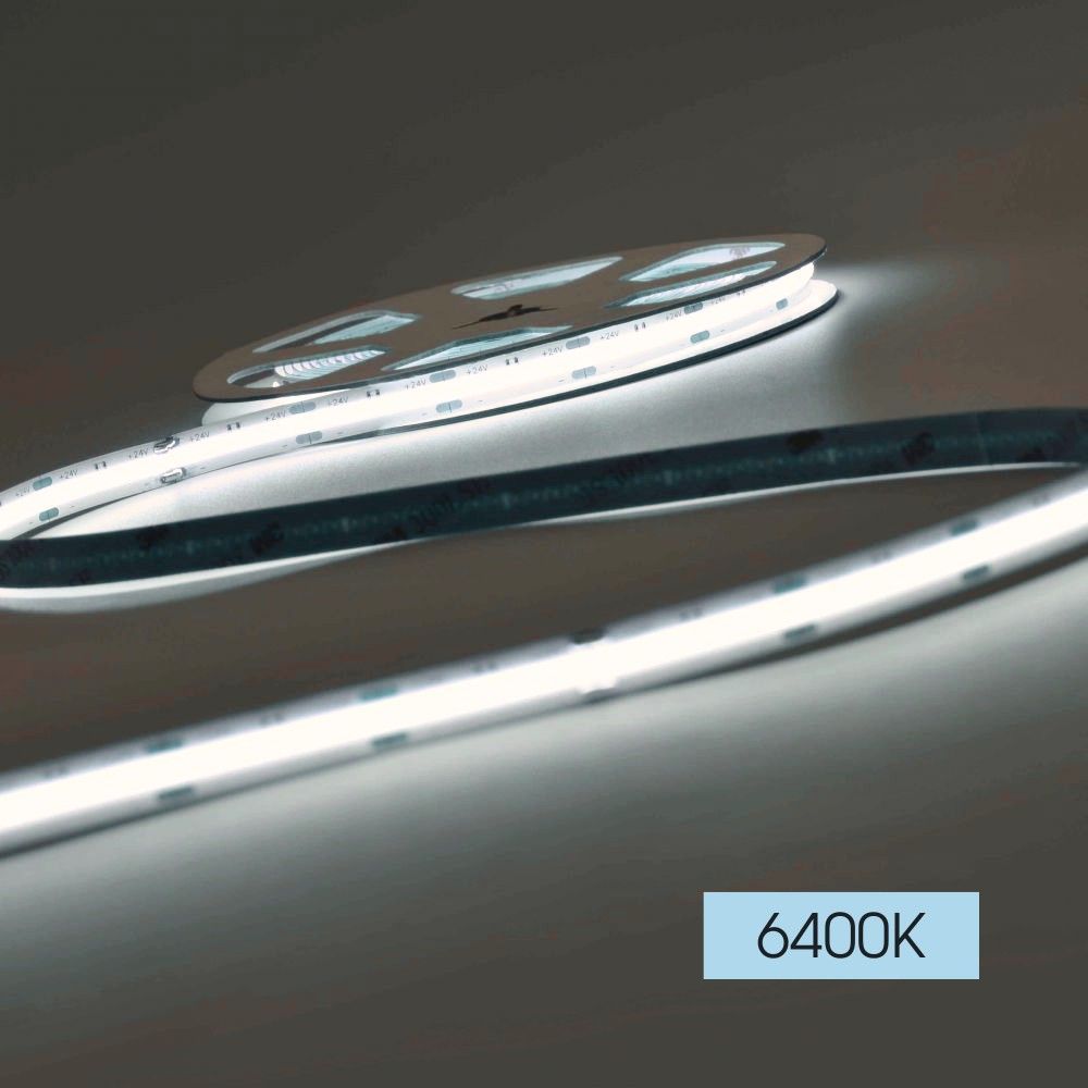 LED ЛЕНТА ELIT LED 11w/m ∙ 320 COB ∙ 24VDC ∙ 6400K ∙ 5М / 004691