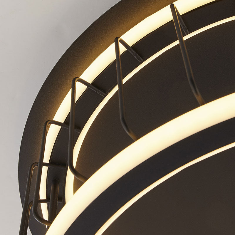 LED плафон Circolo SearchLight 54215-1BK