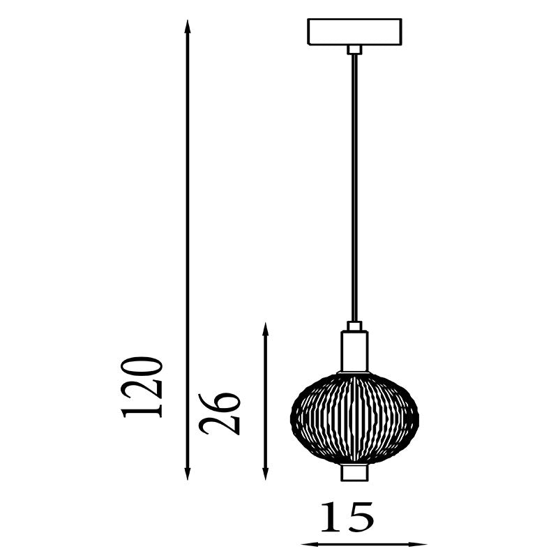 LED Полилей SearchLight Luminique 69410SB