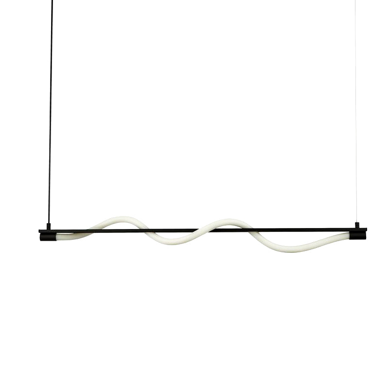 LED полилей SearchLight SERPENT 57211BK