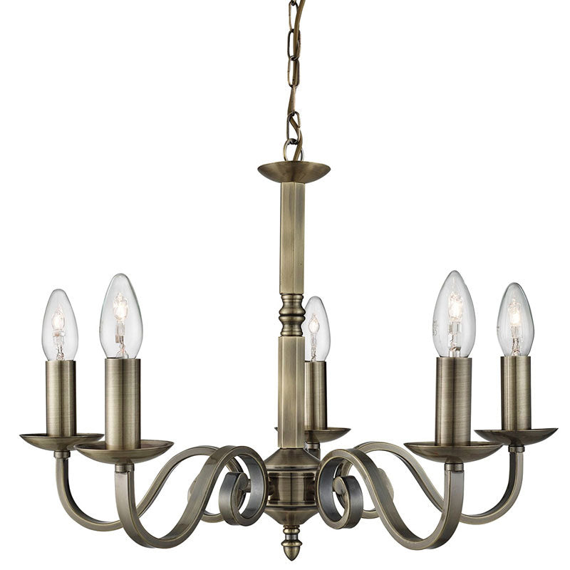 Полилей осветителни тела SearchLight RICHMOND 1505-5AB