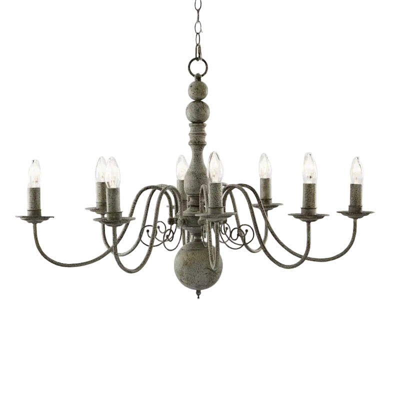 Полилей винтидж лампи SearchLight GREYTHORNE 2268-8GY