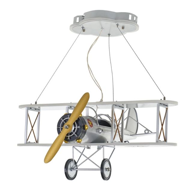 Полилей Aviator, сив, 3000k-4000k-6000k, led 65w, 2452