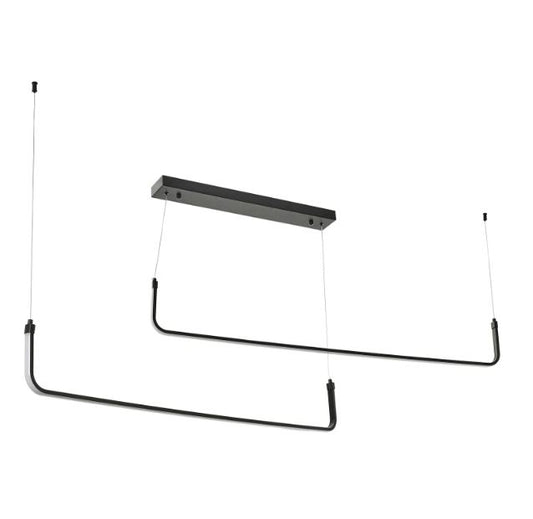 Полилей Parallels, черен, led 48w, 4000k, 2314 bk