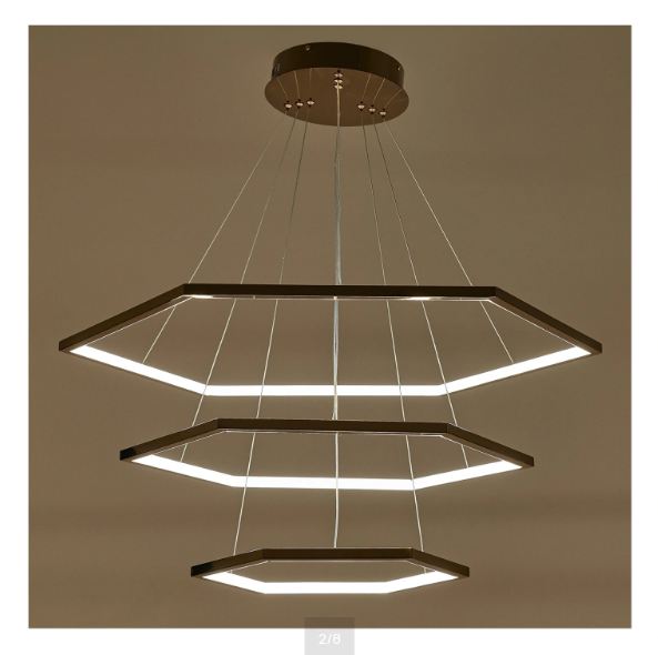 Полилей Eston, мед, led 100w, 4000k, 2472/100w rs