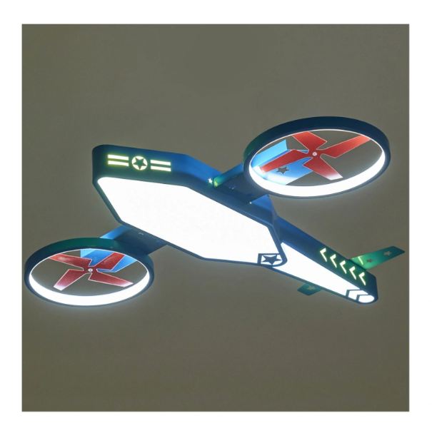 Плафон Aviator, син, 4000k, led 58w, 2440