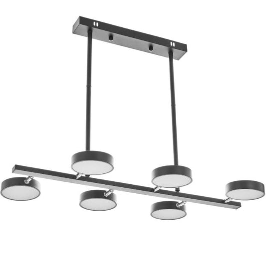 Полилей Axalon, черен, led 50w, 3000-6000k, 2799/6